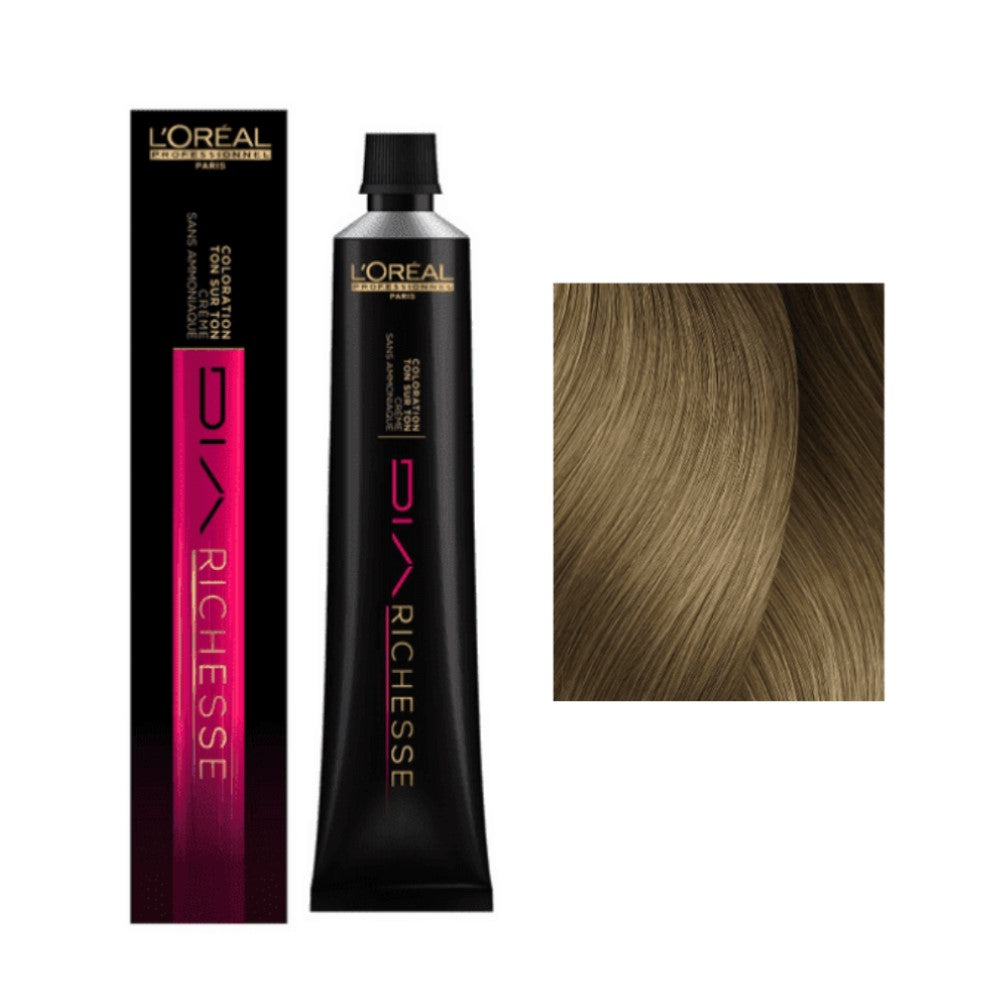 Tinte Para El Cabello L'Oreal Dia Richesse 8.31 Beige Dorado 50ml