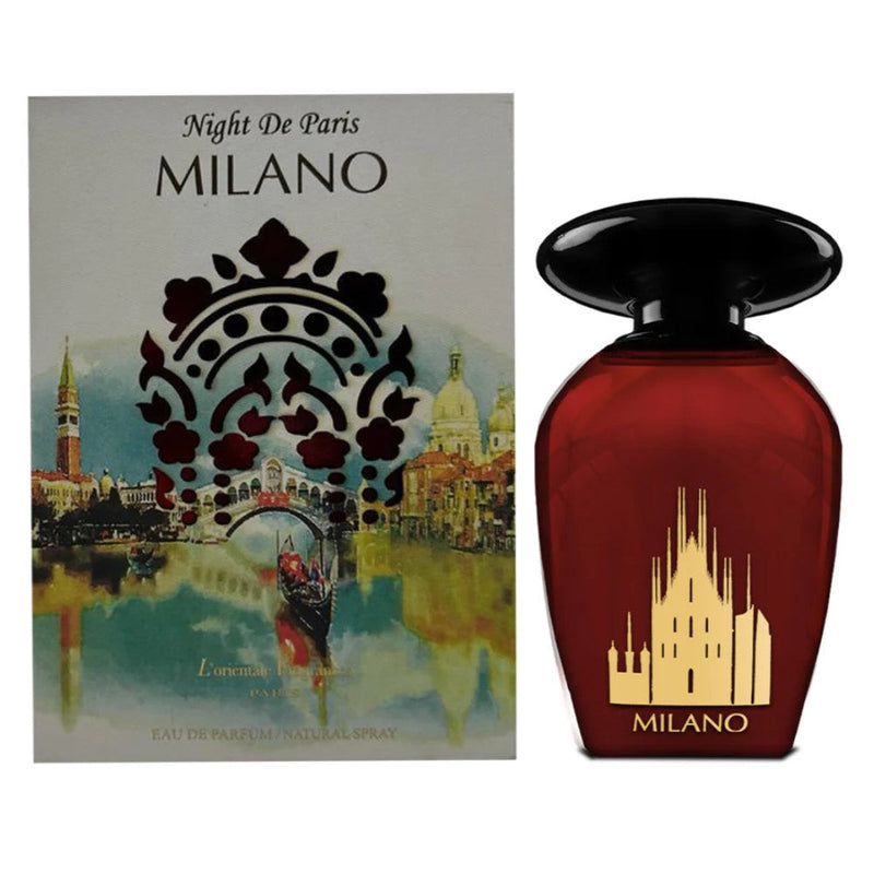 L' Orientale Fragrances Night De Paris Milano Eau De Parfum Unisex 100ml