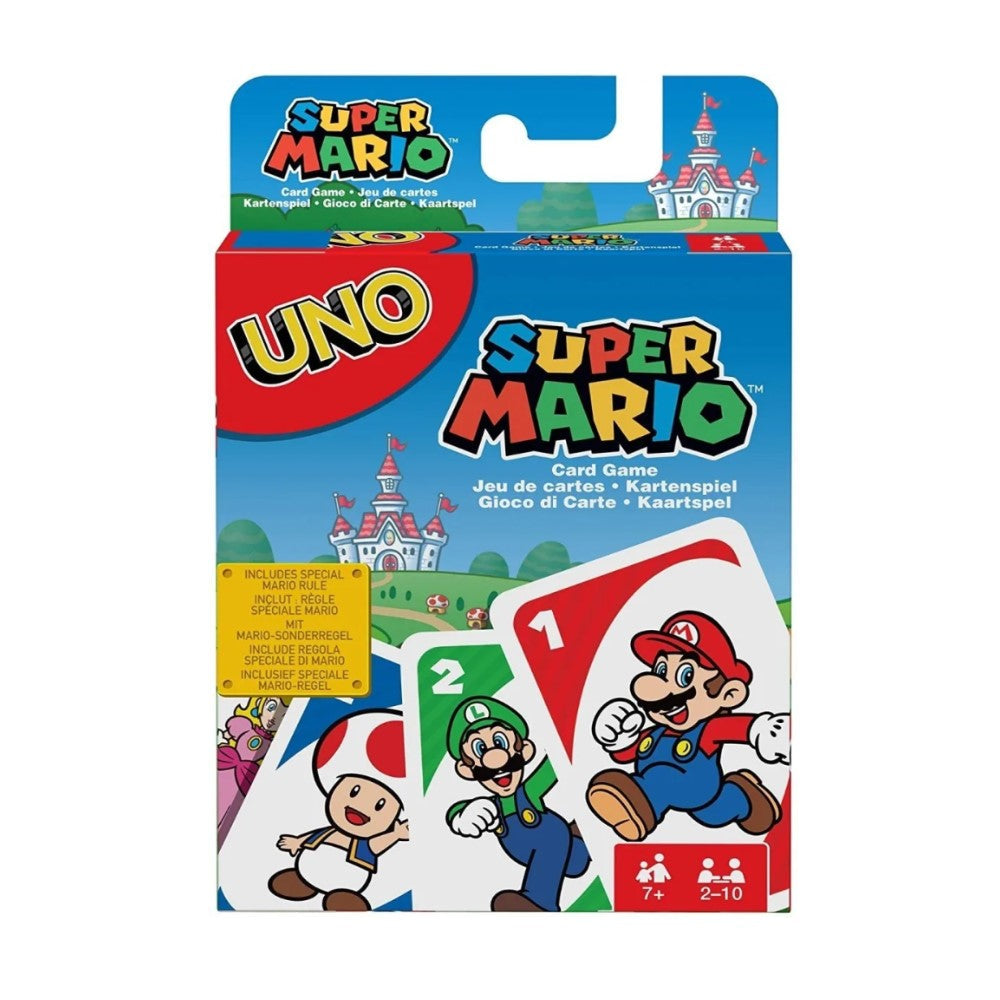 Uno Mario Juego de Cartas Cards Wild Cards