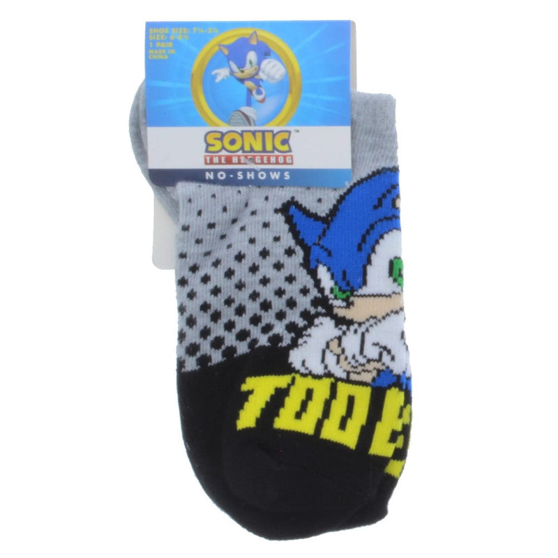 Medias Sonic No Shows Shoe Size 7½-3½