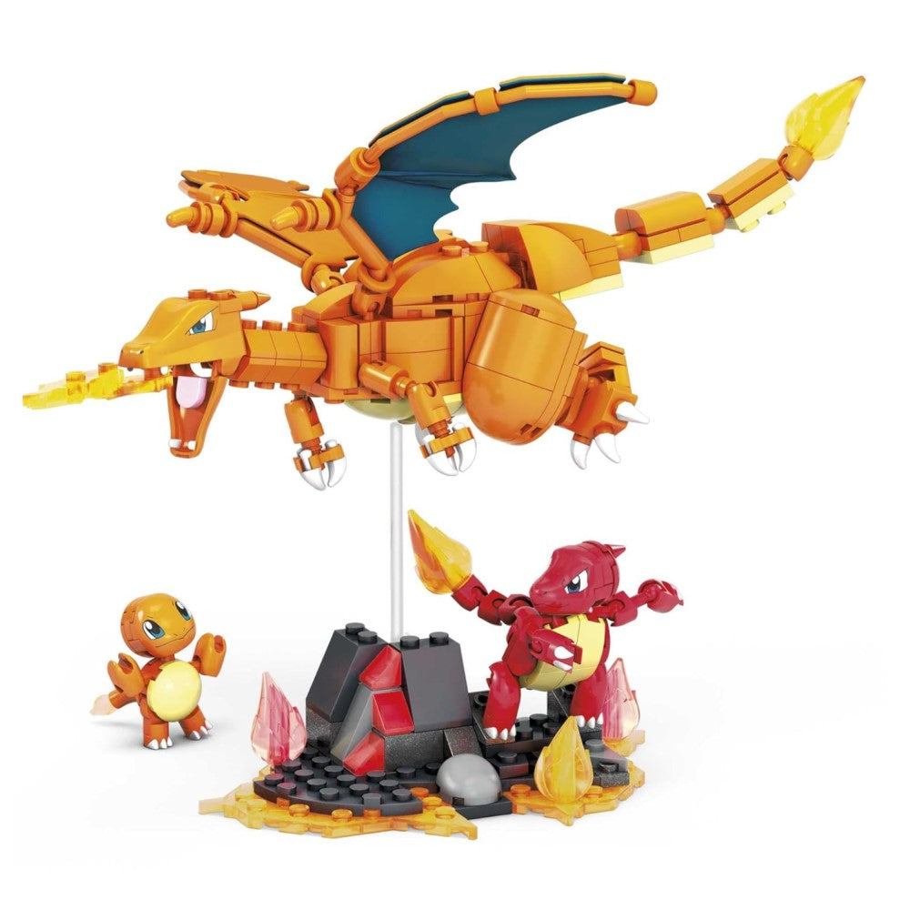 Pokemon Mega Set De Evoluciones De Charmander 313Piezas 7+