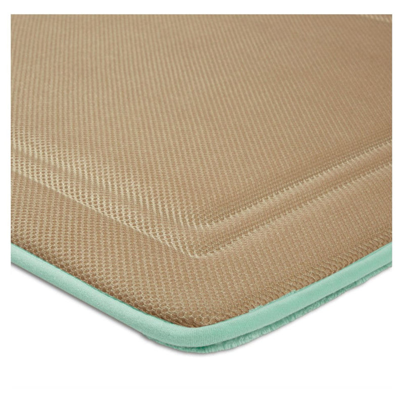 Alfombra de Baño Member's Mark Quick-Dry Memory Foam Bath Mat 60cm x 90cm Color Aquifer