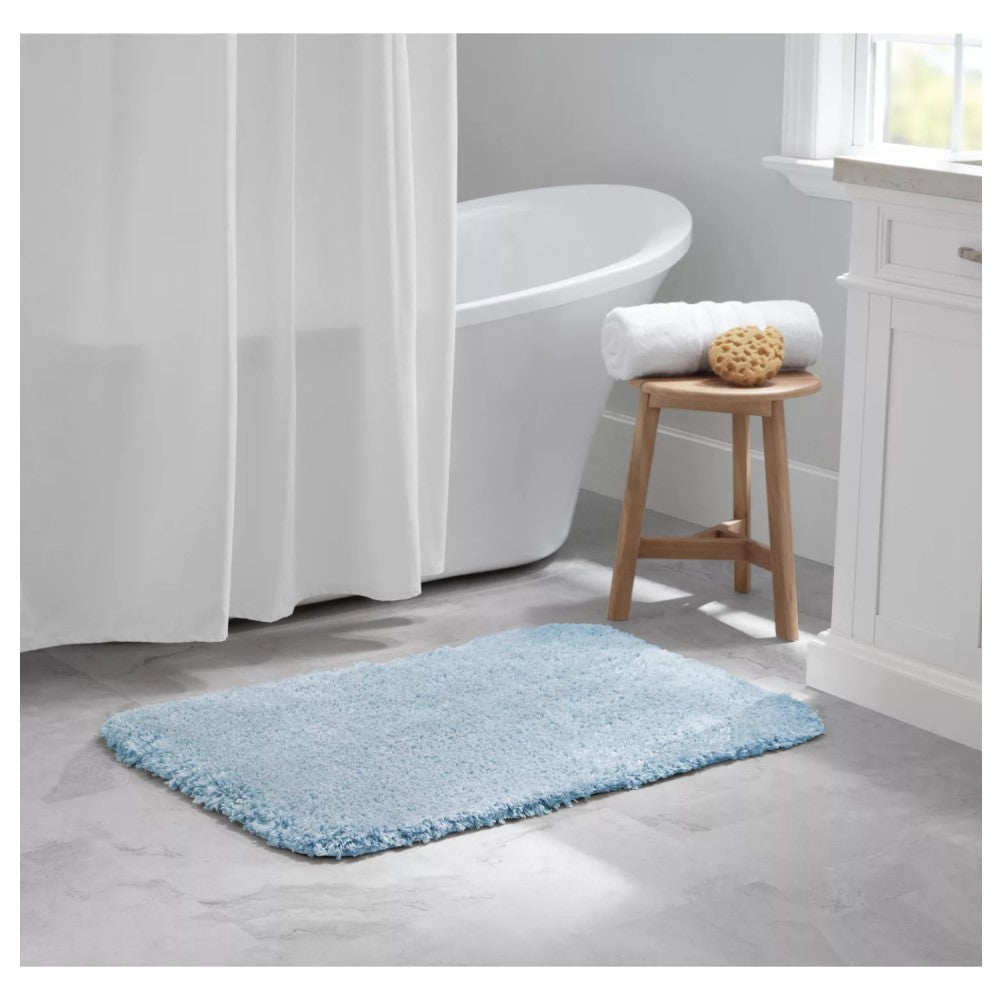 Alfombra de Baño Hotel Premier Collection Bath Rug Color Blue Crest 61cm x 91cm