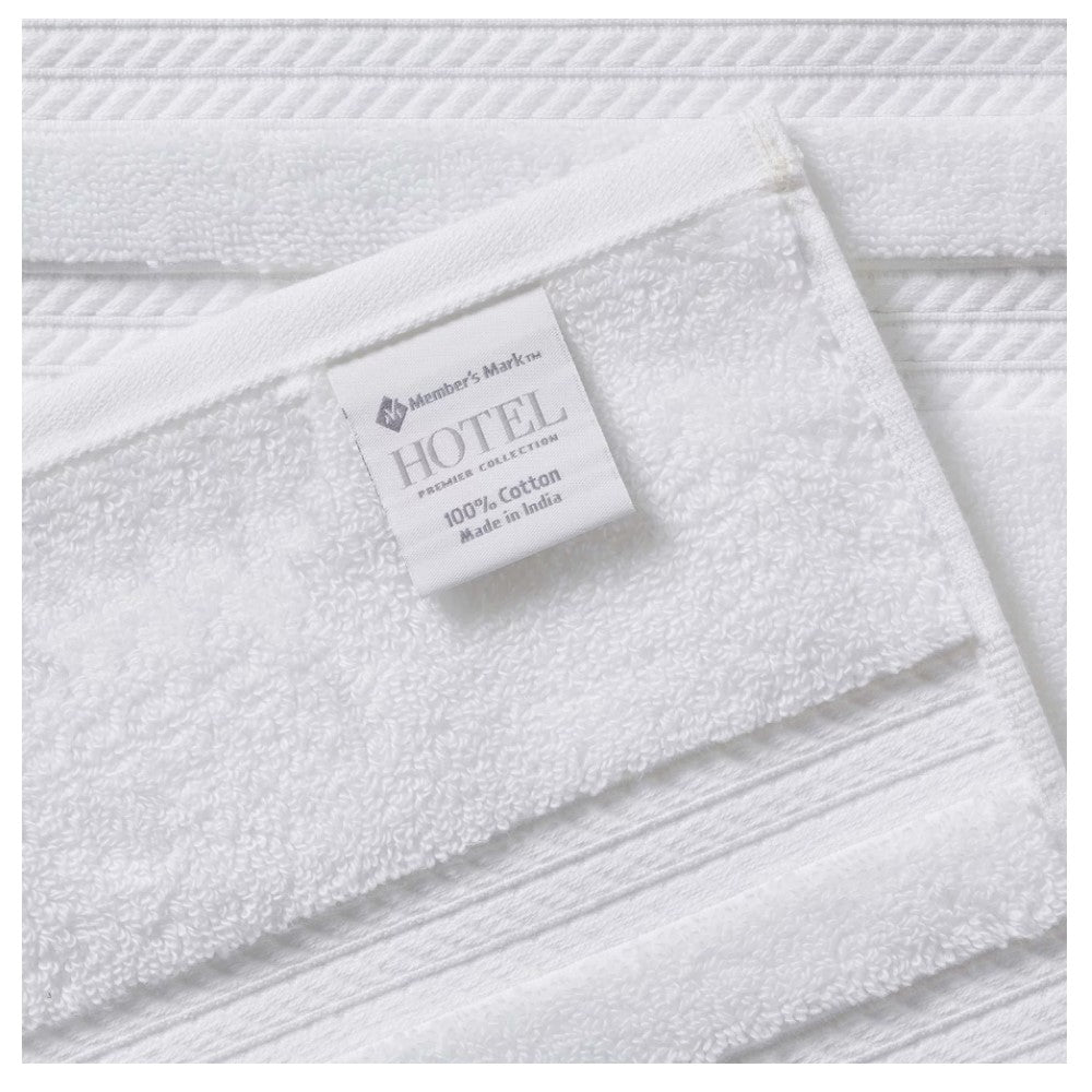 Toalla Hotel Premier Collection Oversized De Baño Color Blanco 76.2cm x 147.3cm 100% Algodon