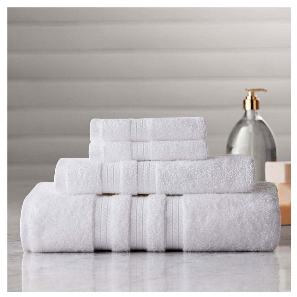 Toalla Hotel Premier Collection Oversized De Baño Color Blanco 76.2cm x 147.3cm 100% Algodon