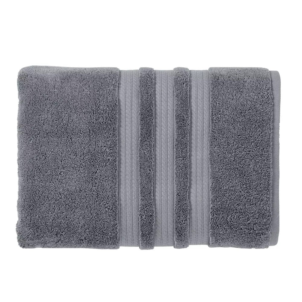 Toalla Hotel Premier Collection Oversized De Baño Color Gris 76.2cm x 147.3cm 100% Algodon