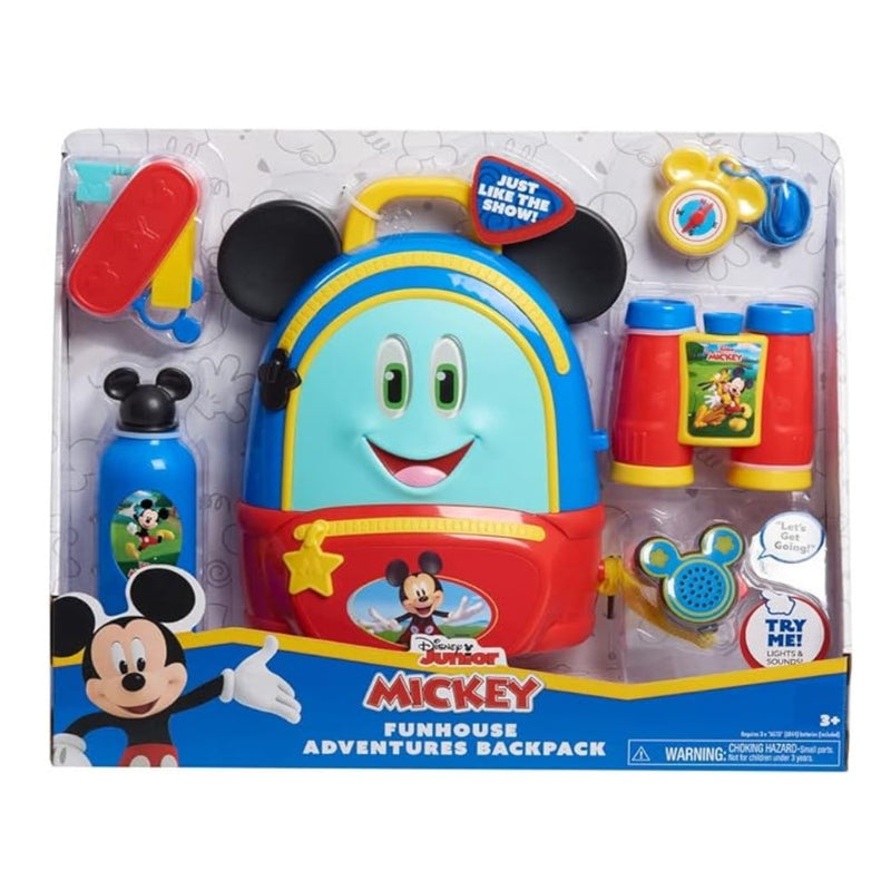 Disney Mickey Junior Funhouse Adventures Backpack 3+