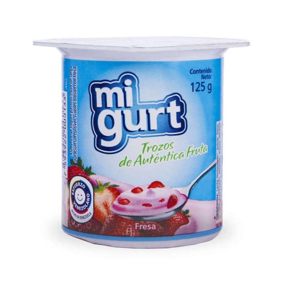 Yogurt de Fruta Migurt Fresa 125gr