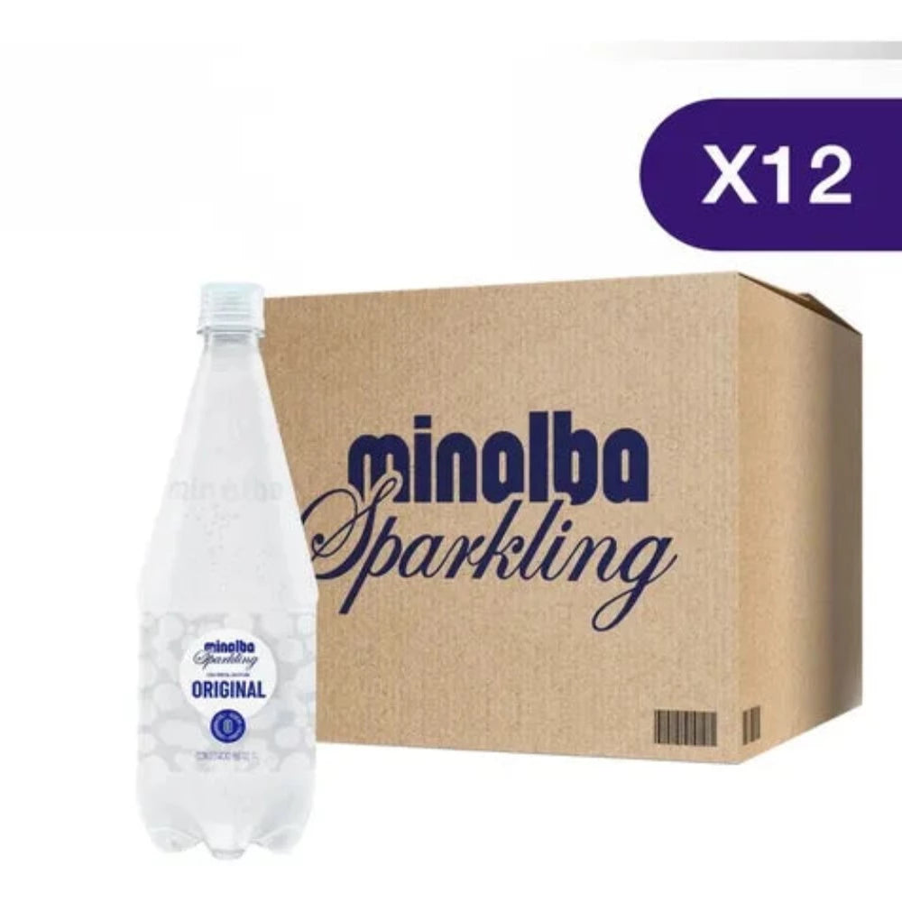 Minalba Sparkling Original 12 Unidades de 500ml