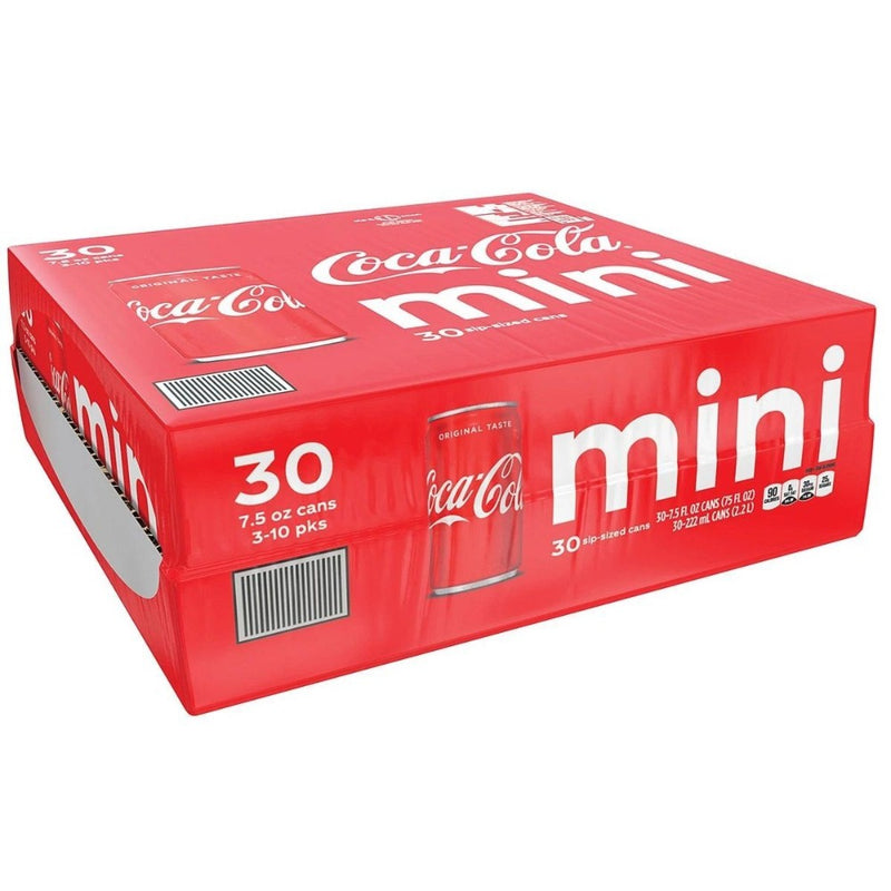 Coca Cola Mini 30 Latas 222ml c/u