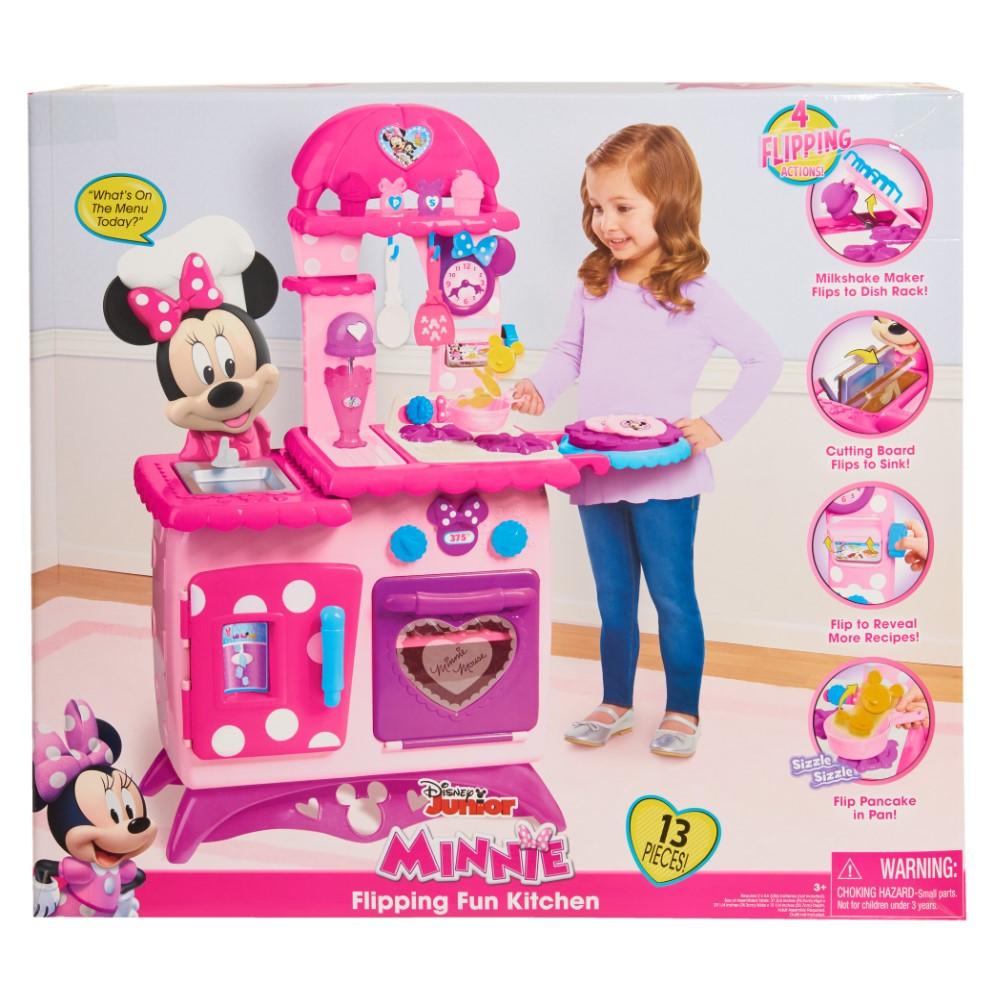 Disney Minnie Kitchen Cocinita Flipping Fun