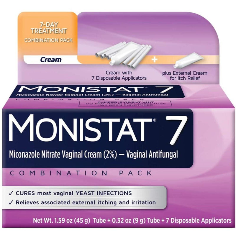 Monistat 7 Antimicotico Vaginal Combination Pack Cream 45gr