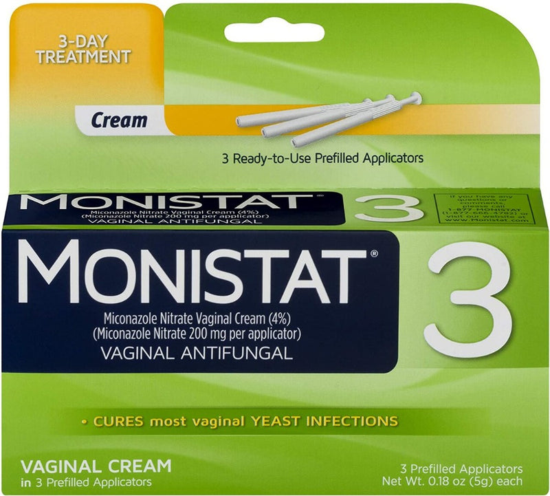 Monistat 3 Antimicotico Vaginal 3 Day Treatment 5gr