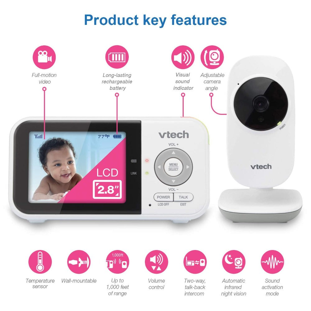 Monitor Vtech Video Monitor See Hear And Soothe Your Baby