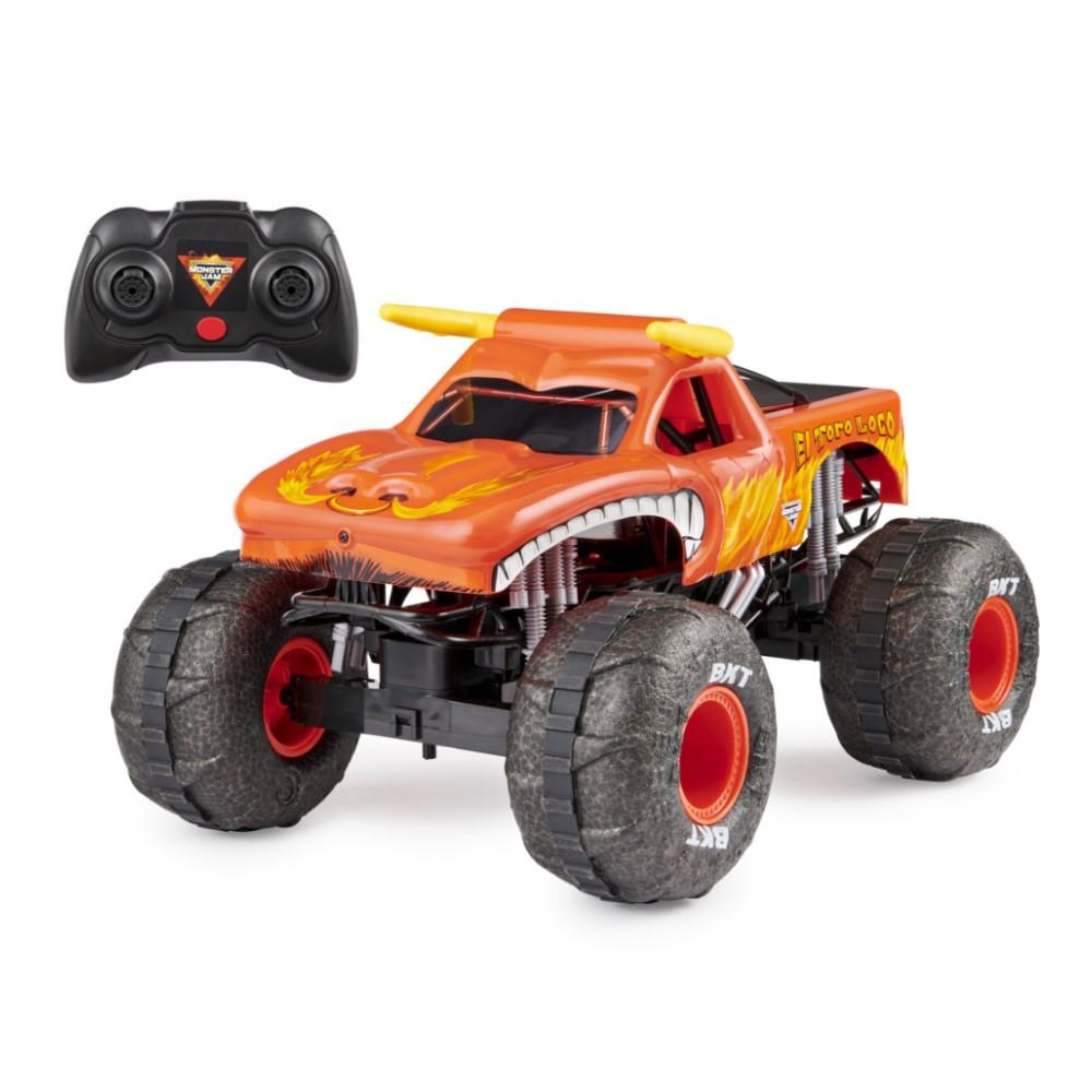 Monster Jam Extra Grande a Control Remoto 1:10  el Toro Loco 4+