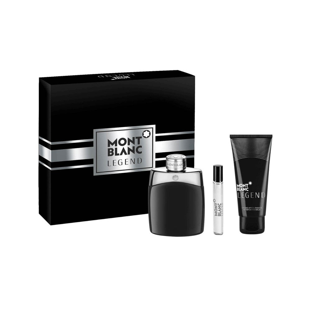 Mont Blanc Legend Eau de Toilette Gift Set For Men