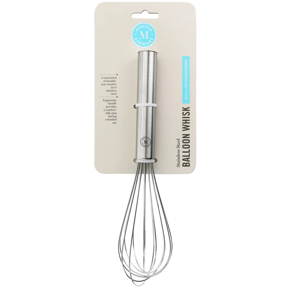 Batidor Manual Martha Stewart Acero Inoxidable Balloon Whisk