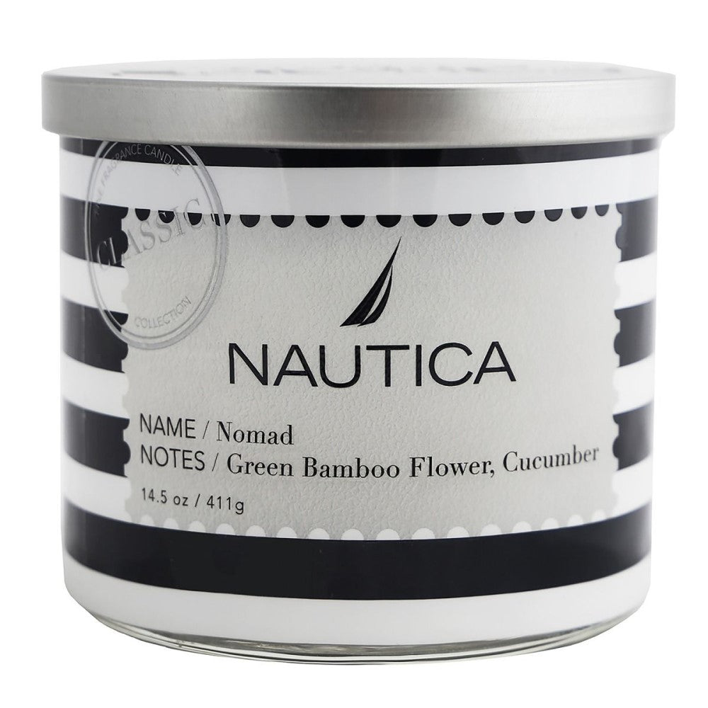 Velas Aromaticas Nautica Home Green Bamboo Flower 411g