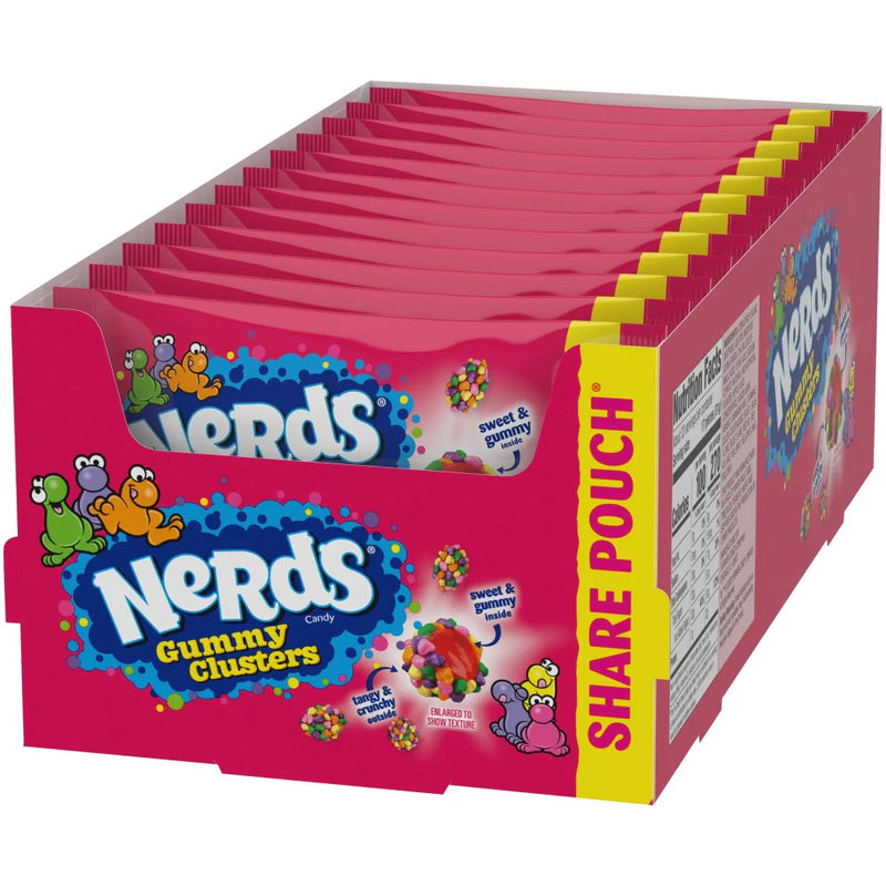 Nerds 12 Und Candy Gummy Clusters 1.02kg