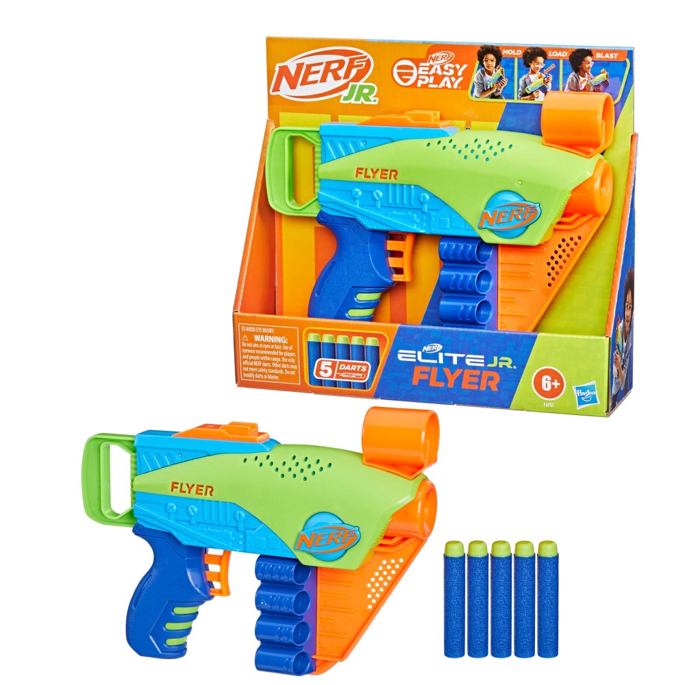 Nerf Elite Jr. Flyer 5 Darts 6+