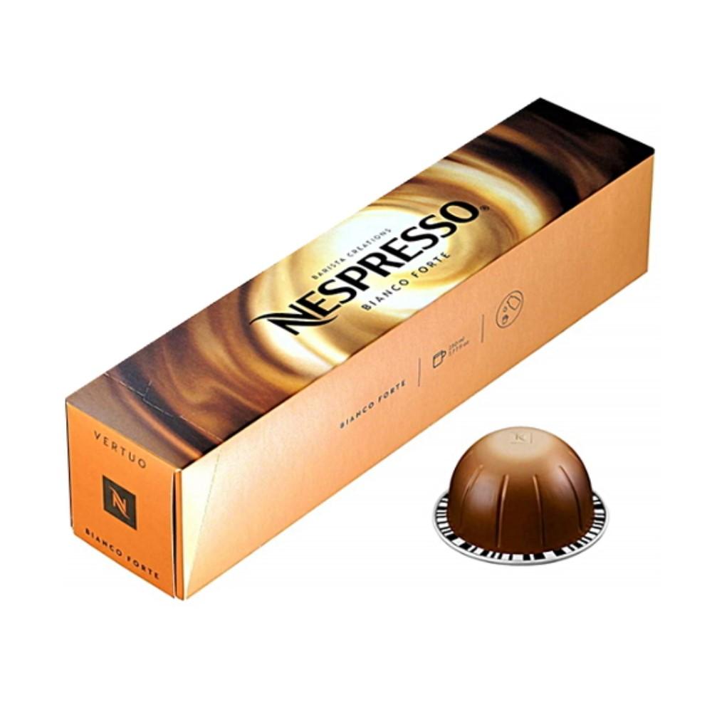 Nespresso Capsules VertuoLine Bianco Forte 10 Und