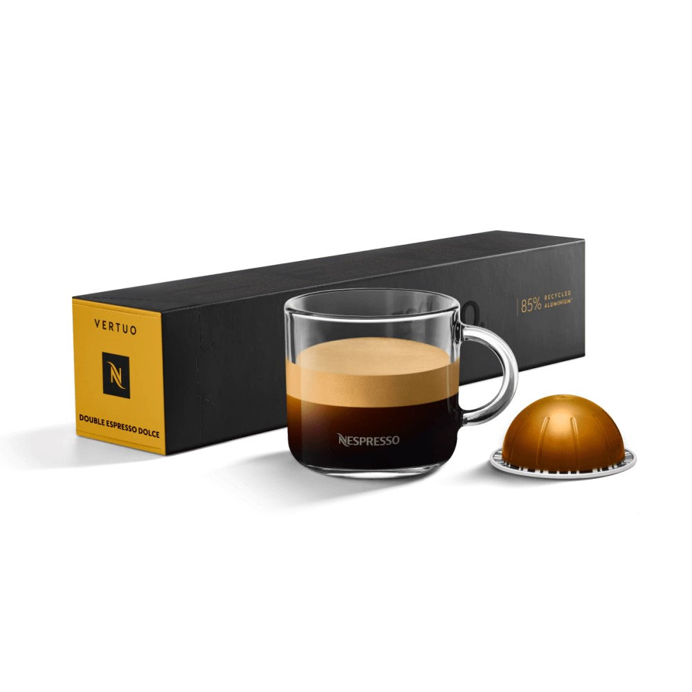 Nespresso Capsules Vertuo Double Espresso Dolce