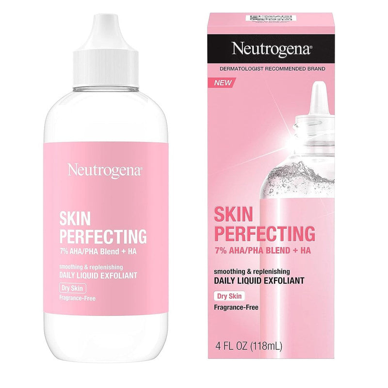 Neutrogena Skin Perfecting 7% AHA/PHA Blend + HA Daily Liquid Exfoliant 118ml