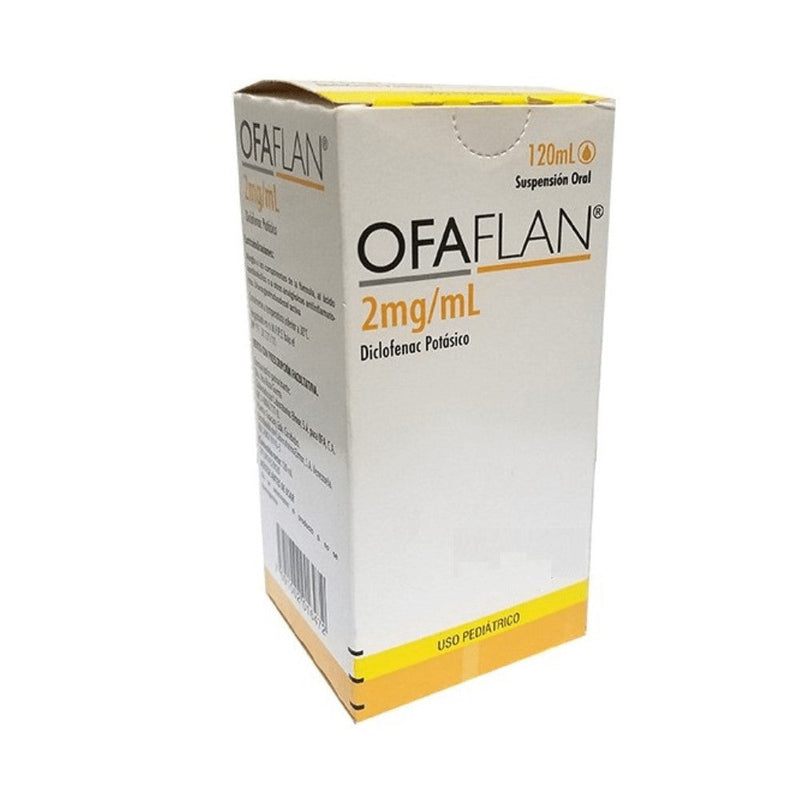 Ofaflan Elmor 2mg/ml Diclofenac Potásico Uso Pediátrico 120ml Suspensión Oral