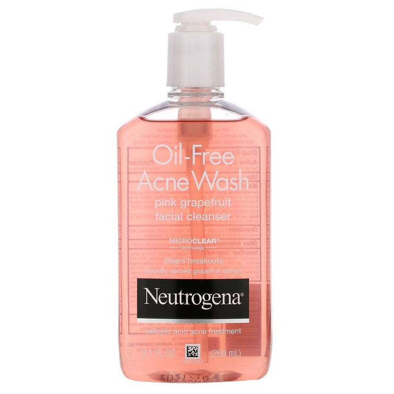 Neutrogena Limpiador Facial Neutrogena Oil-Free Acne Wash Pink Grapefruit 269ml