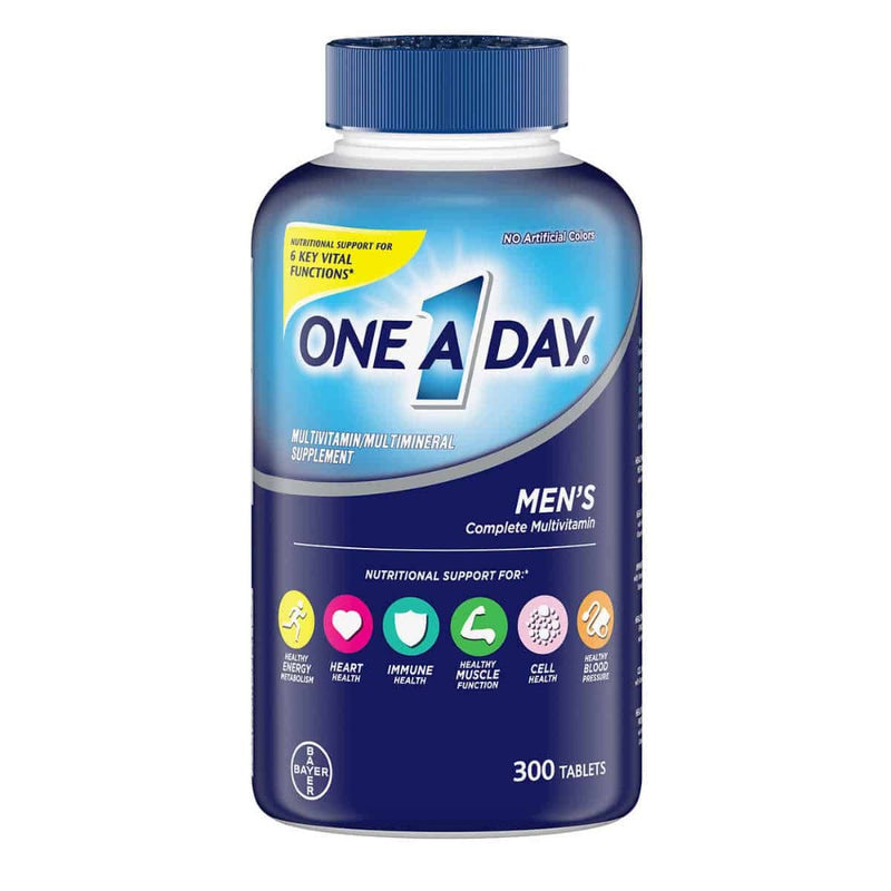 Suplemento One a Day Men's Complete Multivitamin Supplement 300 tablets