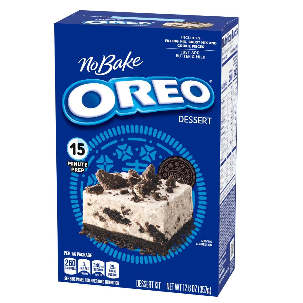 Oreo Mezcla No Bake Dessert 357g