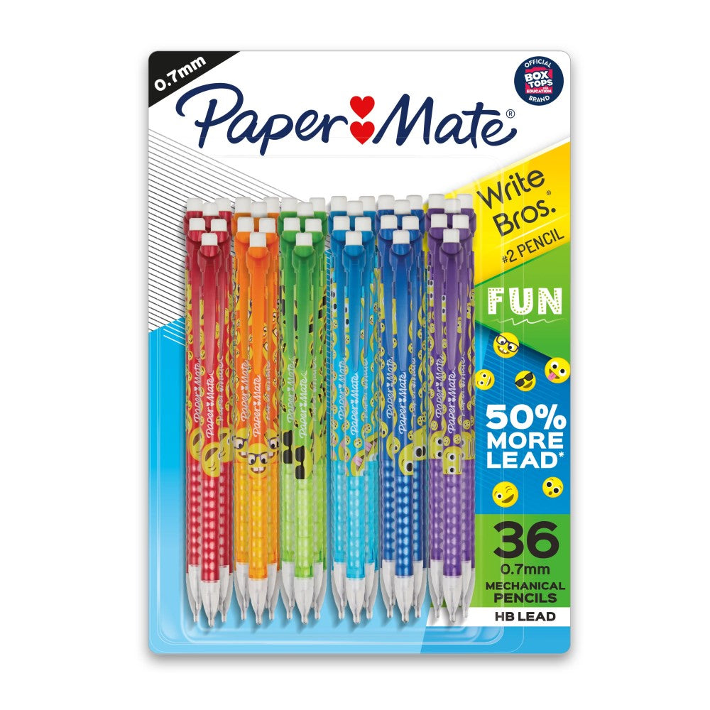 Portaminas Paper Mate 36 Unidades Smill Pencils 0.7mm