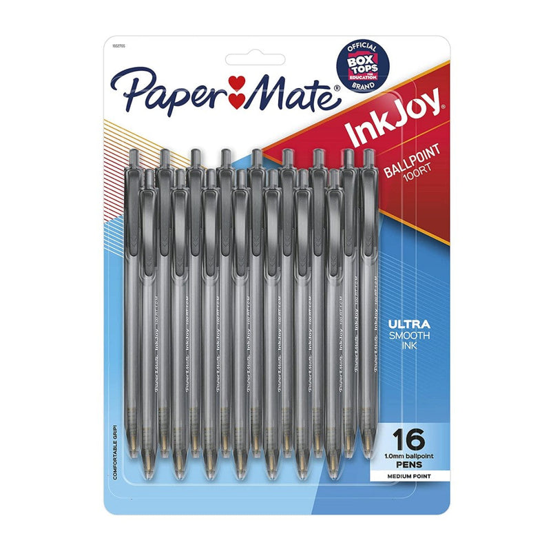 Boligrafos Paper Mate 16 Und Inkjoy Ultra Smooth Ink 1.0mm Medium Point