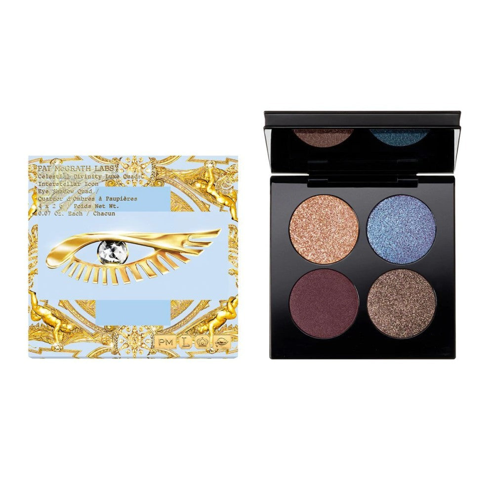 Pat Mcgrath Labs Celestial Divinity Luxe Quad Interstellar Icon Eyes Shadow Quad