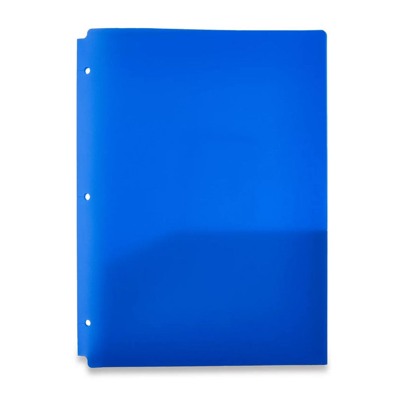 Carpeta Plastica con Huecos Pen + Gear Color Azul