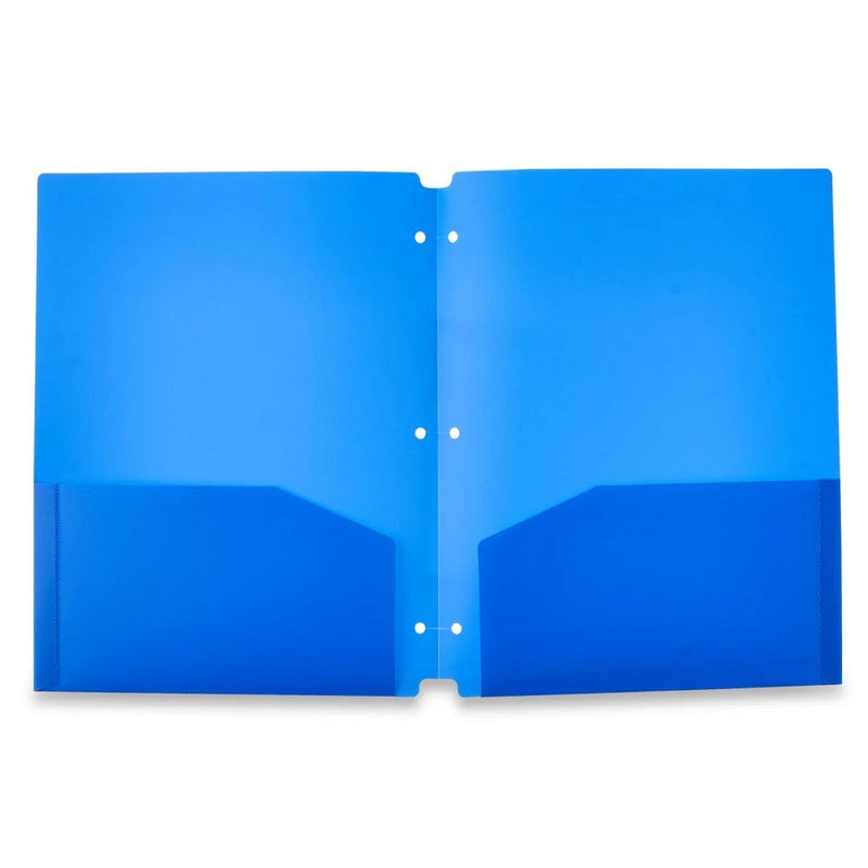 Carpeta Plastica con Huecos Pen + Gear Color Azul