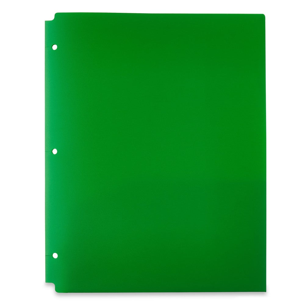 Carpeta Plastica con Huecos Pen + Gear Color Verde