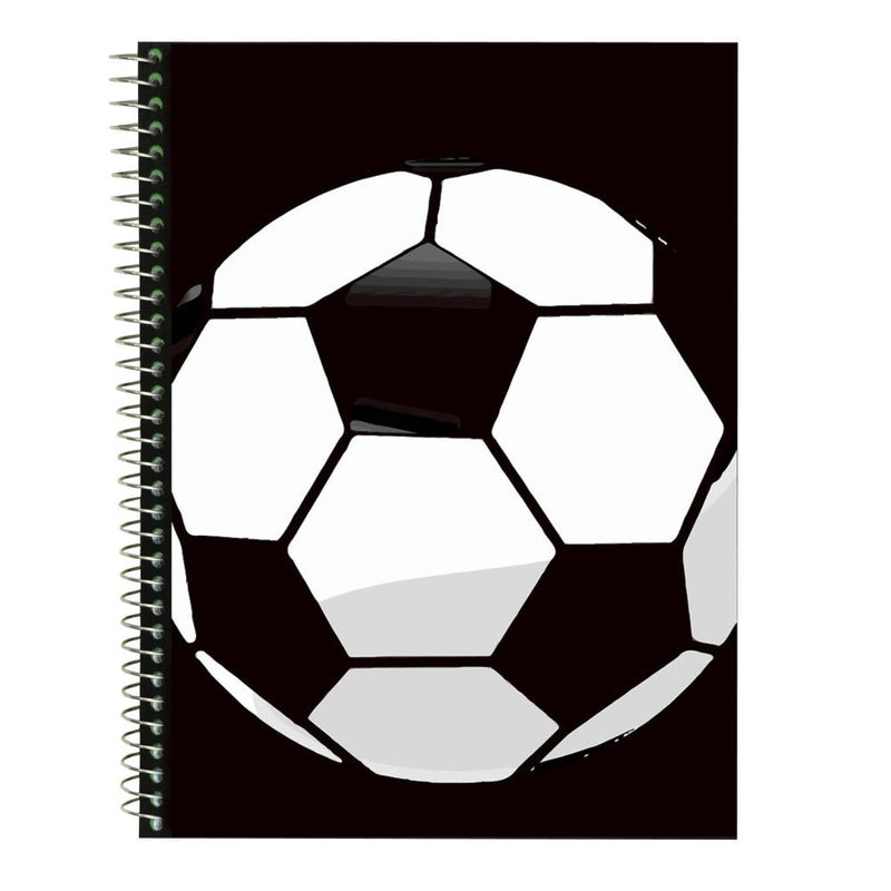 Cuaderno Pen + Gear Caratula Dura Soccer 20.3cm x 26.6cm 80Hojas
