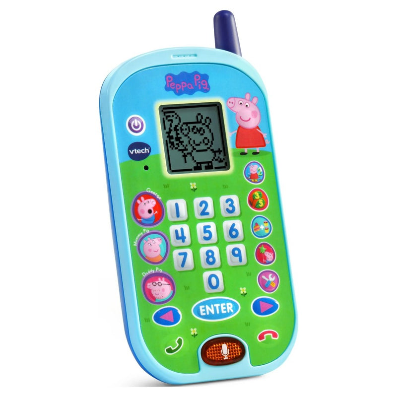 Vtech Peppa Pig Lets Chat Learning Phone 2+