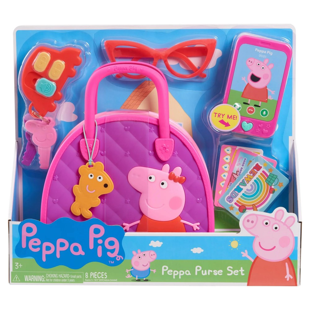 Peppa Pig Purse Set 3+