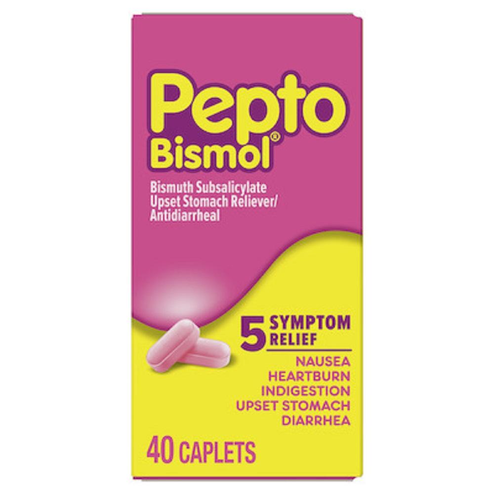 Pepto Bismol 40 caplets