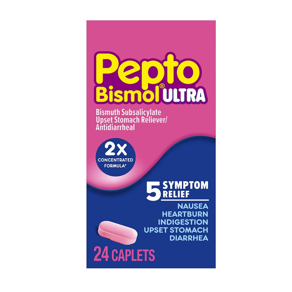 Pepto Bismol Ultra 24und Tablets