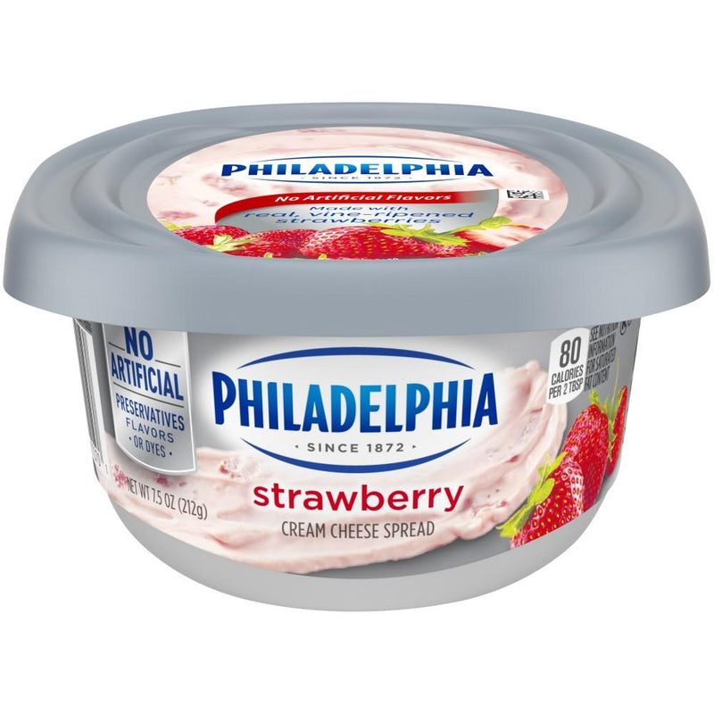 Queso Crema Philadelphia Strawberry 212g - Madison Center