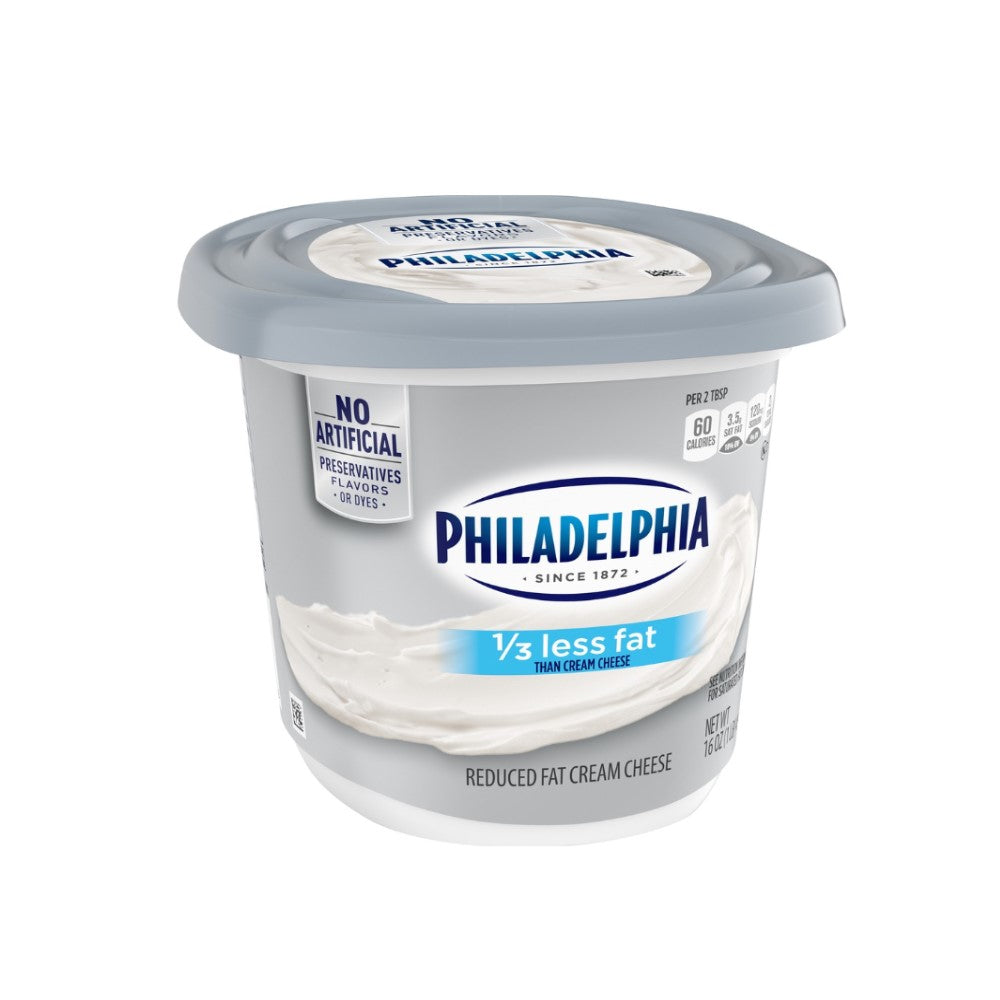 Queso Crema Philadelphia 1/3 Lees Fat Untable Than Cream Cheese 453g