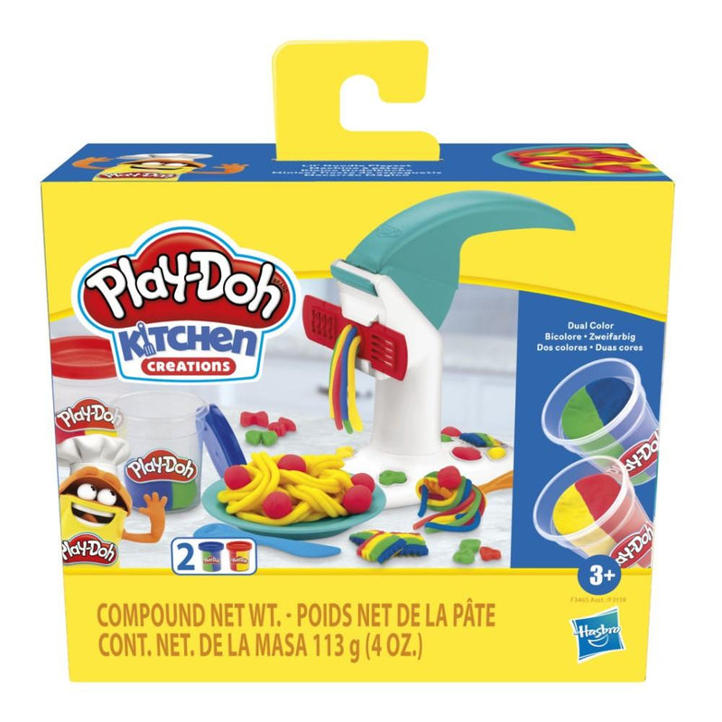 Play-Doh Kitchen Creations 2 Potes  Noodle Maker Dual Colors 113g