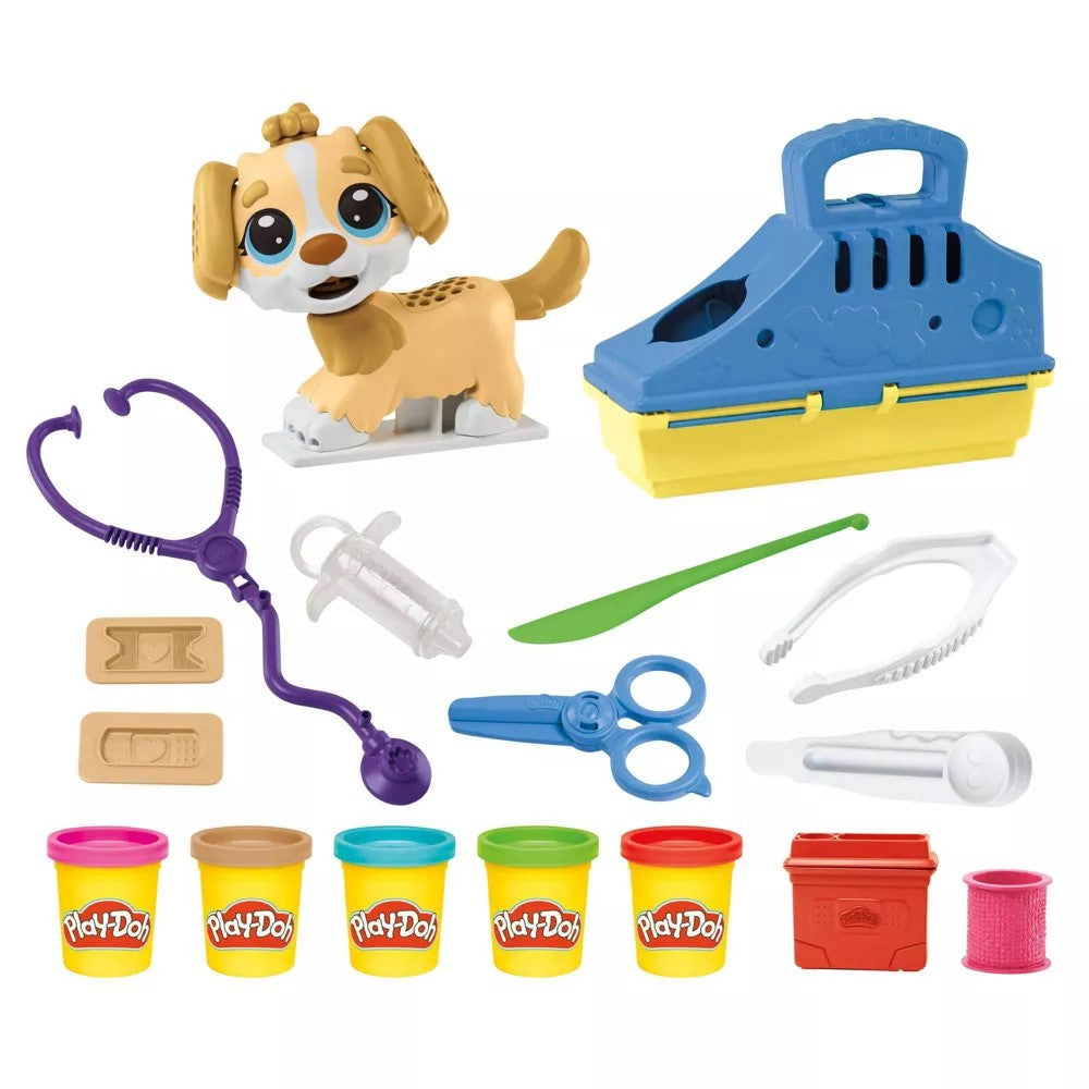 Play-Doh Kit Veterinario Con 5 Potes 3+