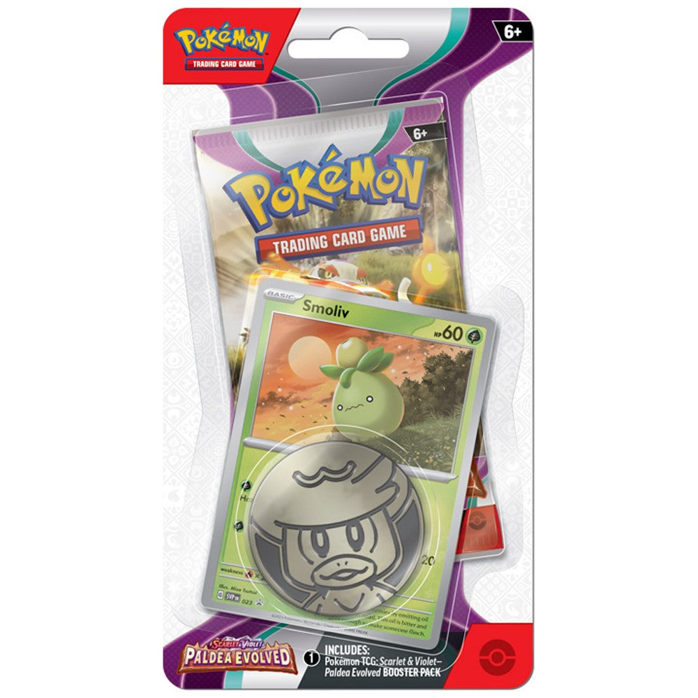 Pokemon Scarlet Violet Smoliv Trading Card Game 6+