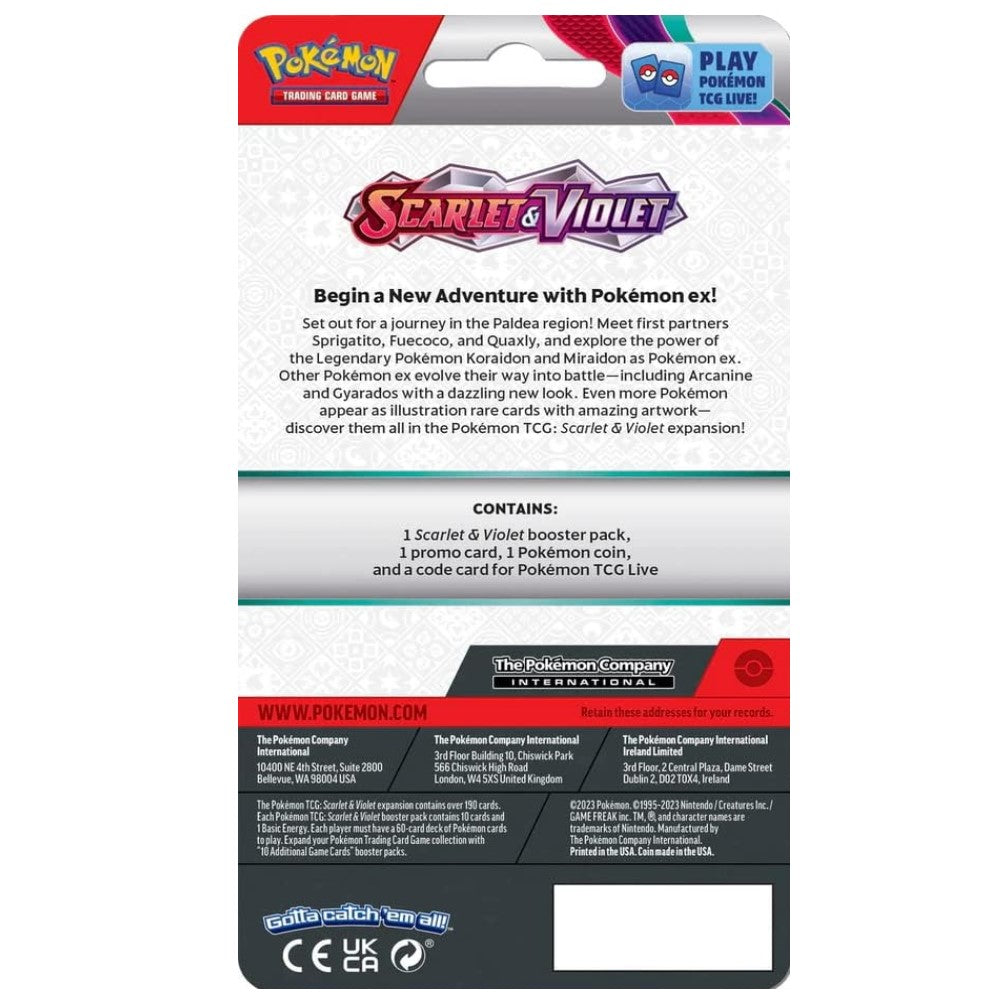 Pokemon Scarlet Violet Smoliv Trading Card Game 6+