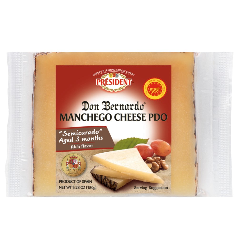 Queso President Don Bernardo Manchego Semicurado 150g