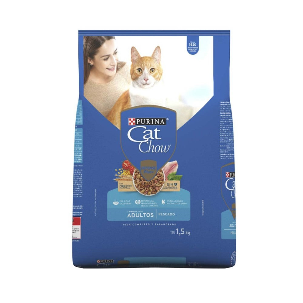 Purina Cat Chow Adulto Pescado 1.5kg